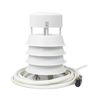 Rk900-09 5 in 1 Ambient Automatic Measuring Measurement Instrument Ultrasonic Weather Wind Speed Direction Sensor Anemometer