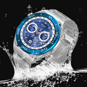 นาฬิกาสมาร์ทวอทช์ IP67 กันน้ำ Sk4 หน้าจอ 1.45 นิ้ว ทรงกลม รองรับการโทรผ่านบลูทูธ สำหรับ Huawei Android iOS ผู้ชาย นาฬิกาออกกำลังกา<span class=keywords><strong>ย</strong></span> - Product Image 5