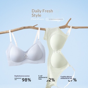 <span class=keywords><strong>Soutien</strong></span>-<span class=keywords><strong>gorge</strong></span> sans couture sans armatures pour femme, couleurs macaron, push-up, confortable, maintien doux, bonnets 3D, lingerie <span class=keywords><strong>invisible</strong></span> 2026 - Product Image 2