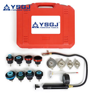14 Stück Auto kühler Reparatur werkzeug Kühlsystem Kit Farbe Wassertank Lecks ucher Pumpen manometer Adapter Kühler Druck <span class=keywords><strong>Testerr</strong></span> - Product Image 4