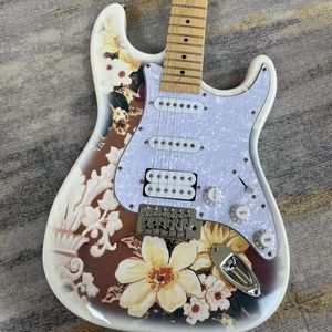 Chitarra Elettrica Geake ST-G2 con Corpo in Mogano e Tastiera in Acero, Finitura Lucida, Configurazione Pickup S-S-H per Principianti e Professionisti - Product Image 4