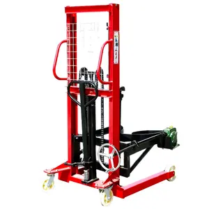 450Kg Handmatige Olietrommel Overhandigen Pallet Truck Mini Drum Hydraulische Vrachtwagen