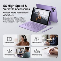 Tablette Android intelligente 8 pouces, réseau 5G, protection oculaire haute définition, éducation, bureau, jeux, apprentissage, processeur MTK Octa-Core