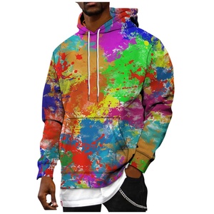 Sudaderas Casuales para Hombre, 100% Algodón Tejido, Transpirables, sin Mangas, Colores Personalizados ODM, Chaqueta Deportiva con Capucha y Estampado Puff - Product Image 5