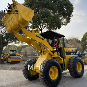 Chargeur sur pneus d'occasion Komatsu WA500-6 en bon état à vendre Chargeur frontal Komatsu WA100 WA300 WA380 WA470 WA510 à bas prix - Product Image 1