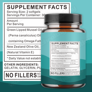 Vitahealthy OEM/ODM Cápsulas <span class=keywords><strong>de</strong></span> Aceite <span class=keywords><strong>de</strong></span> Mejillón Verde 100% <span class=keywords><strong>Natural</strong></span>, Extracto Orgánico <span class=keywords><strong>de</strong></span> Aceite <span class=keywords><strong>de</strong></span> Mejillón Verde para la Inmunidad <span class=keywords><strong>de</strong></span> Adultos - Product Image 3