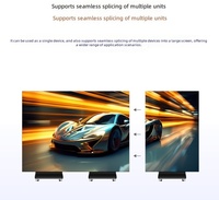 Pantalla LED Plegable para Carteles, Señalización Digital Móvil con Ruedas Universales para Joyerías, Relojerías y Marketing en Tiendas