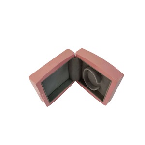 Pink Rectangle Wooden Jewelry <b>Box</b> With <b>Bracelet</b> Holder <b>For</b> <b>Gift</b> Packaging - Product Image 3