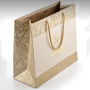 CHING TA Sacchetti di Carta Laminata Biodegradabile di Lusso Personalizzati con Logo, Eco-Friendly, Rivestimento Opaco, Stampa UV, Manico a Nastro, per Candele Artigianali - Product Image 4