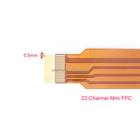 Raspberry Pi 5 Maker Board Câble d'affichage 300mm DSI Blindé Flex Connect Affichage DSI Connecteur FPC 22 voies Cartes de fabricant d'éducation