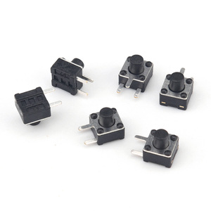 3 pin cắm trong SMD SMT xúc giác chiếu sáng cảm ứng 4.5*4.5 Mini tact chuyển phù thủy thép tấm bìa - Product Image 1