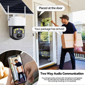 4 ميجا بكسل الطاقة الشمسية في الهواء الطلق 4G كشف الحركة Yoosee مزرعة أمن المنزل الشمسية - Product Image 4