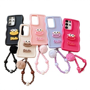 Funda de Silicona con Diseño de Oso LOTSO de Fresa 3D de HILIM, Funda de Teléfono con Diseño en Relieve a Prueba de Golpes para 11 16 Pro Max - Product Image 2