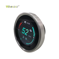 Módulo LCD TFT IPS Redondo de 2.1 Pulgadas Wisecoco, 480xRGBx480, Retroiluminación LED, Interruptor Giratorio, Pantalla Inteligente con Perilla para Automoción