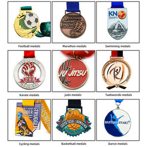 RENHUI Man Of The Match Floorball Trophy Cricket Metal Crafts Deportes Medallas y trofeos personalizados Medallas - Product Image 3