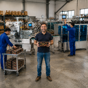 Máquina Avanzada para Envasado y Cartonado de Bolsas de Chocolate, para <span class=keywords><strong>Lindt</strong></span> y Dove, Máquina para Empaquetar Cajas de Chocolate - Product Image 1