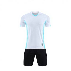 Camisetas de Fútbol Personalizadas para Adultos, Sublimadas, al por Mayor, de Manga Corta, Secado Rápido, 100% Poliéster, para Entrenamiento de Fútbol - Product Image 2
