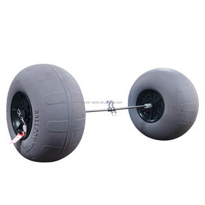 Kit d'essieu de roue à ballon Yonk avec essieu en acier inoxydable pour <span class=keywords><strong>chariot</strong></span> de <span class=keywords><strong>kayak</strong></span>, <span class=keywords><strong>chariot</strong></span> de plage, <span class=keywords><strong>chariot</strong></span> à roulettes - Product Image 2