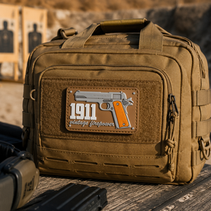 Parche Ecológico 1911 Firepower de PVC y Goma Suave con Gancho para Chaqueta, Bolsa Táctica, Ropa, Parches de Estilo Vintage - Product Image 3