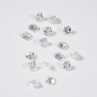 Piedra Creada en Laboratorio Starsgem, Color DEF, Claridad VVS VS, Corte Excelente, Corte Asscher, Diamante Cultivado en Laboratorio HPHT