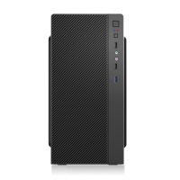 Boîtier PC de bureau professionnel Micro ATX pour entreprises, châssis d'ordinateur de bureau, armoire PC professionnelle, prix d'usine