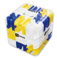 BJQ OEM Puzzle 3D Maze Magic Cube, casse-tête, labyrinthe multicolore, nouveauté, balle de piste, soulage le stress et l'anxiété, jouets
