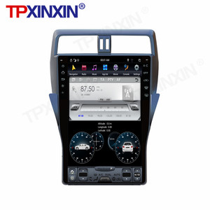 Máy Phát Đa Phương Tiện Màn Hình Cảm Ứng Lớn Phong Cách Tesla Android 11 Cho Toyota Land Cruiser Prado 150 Thiết Bị Đầu Radio Âm Thanh GPS 128G - Product Image 3