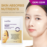 Correcteur de Pigmentation nouveau design collagène cristal acide hyaluronique or beauté masque Facial nourrissant soins de la peau masque Facial