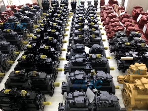 PC60-6 PC60-7 PC60-8 поршневой насос для экскаватора 708-1W-00131 насос гидравлические детали HPV75 для замены Komatsu - Product Image 6