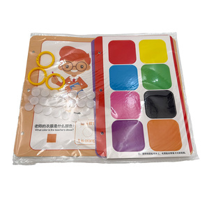 Jouets sensoriels personnalisés, cartes mémoire pour apprendre le chinois, jouet éducatif, cartes mémoire interactives pour enfants - Product Image 3