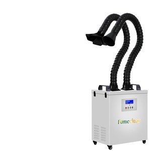 Double ventilateur à forte aspiration de 300w avec filtre Hepa Extracteur de fumée de soudage pour l'impression 3D et la gravure au laser Purificateur d'air - Product Image 1