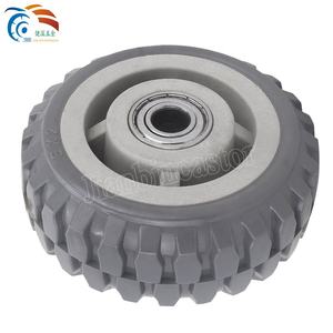 โรงงานขายส่ง4นิ้ว5นิ้ว6นิ้ว8นิ้วล้อยางล้อเดียวล้อล้อไฟฟ้าล้อไถนา - Product Image 3