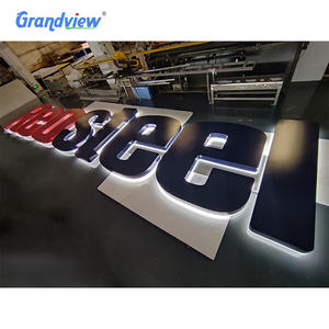 Barlar ofis mağazaları için kanal mektubu ile iş ön aydınlatmalı ve arka aydınlatmalı reklam işareti için özel LED tabela - Product Image 4