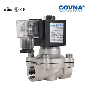 วาล์วโซลินอยด์ COVNA แบบปิดปกติ 12V 24V วาล์วโซลินอยด์ 2 ทาง ขนาด 1/2 นิ้ว สำหรับน้ำและแก๊ส - Product Image 4
