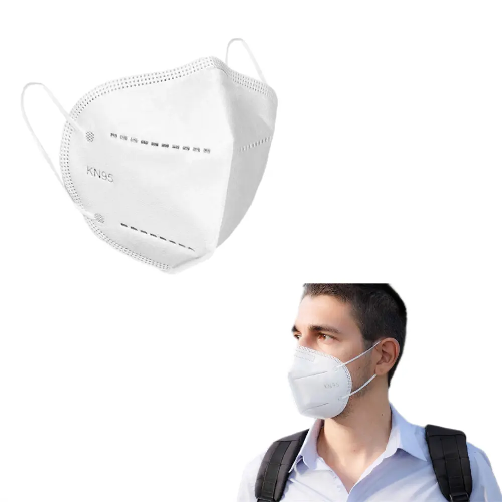 Alta qualità monouso KN95 mezza faccia maschera per respiratore industriale polvere maschera