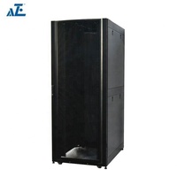 Armoire de serveur AZE 42U 750 mm de large x 1200 mm de profondeur en acier laminé à froid SPCC pour centre de données avec confinement d'allée