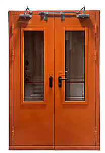 La dernière conception ignifuge de Container Power avec une résistance au feu de 3 heures pour des portes <span class=keywords><strong>d</strong></span>'<span class=keywords><strong>entrée</strong></span> sécurisées - Product Image 4