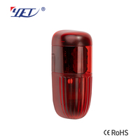 Sensor Beam YET612 AC9-24v 13m, Pemasangan Mudah, Sensor Fotocell Putar, Untuk Luar Ruangan