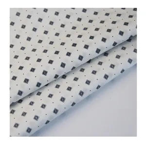 Fabric supplier 120gsm100% Cotton printing men's shirt fabric for men shirting