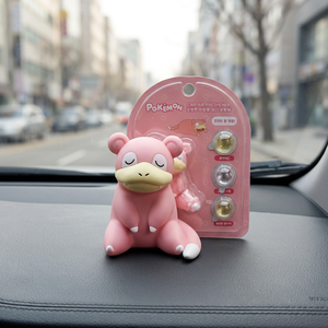 Pokemon Mini <b>Car</b> Air Freshener Vent <b>Clip</b> Slowpoke Korean Plastic Auto Diffuser Natural Evaporation Anime Cartoon Vehicle Aroma - Product Image 3
