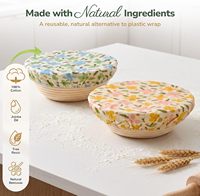 Couvre-bocaux réutilisables en tissu pour levain, kombucha, kéfir, fromage et fermentation du pain, de 4 à 13 pouces