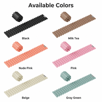 Poids magnétiques personnalisables pour chevilles et poignets – Bandes lestées en silicone colorées, ajustables et respectueuses de la peau – Accessoires de Pilates