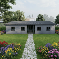 Conteneur Mobile Préfabriqué de Vie Extensible 40 Pieds 20 Pieds, Maison Conteneur avec Toilettes et Douche 3 Chambres