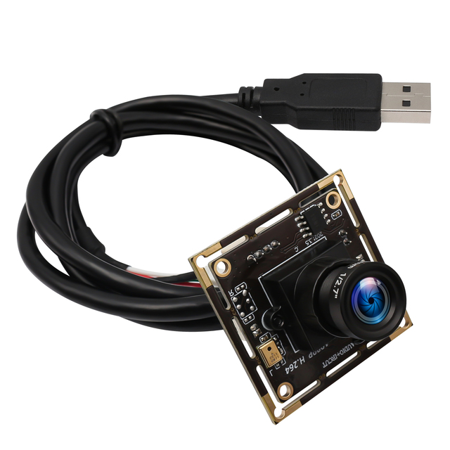 ELP 2.0Megapixel Full HD Webcam Module H.264 30fps 1920*1080 Plug and Play CCTV USB Camera Board for Video Record
