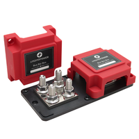 48V DC 400A Module robuste 8x 3/8 "M10 Stud Terminal Bloc de distribution de batterie BusBar Box Car Audio Power Distribution Block