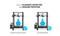 Longlk5 PRO 3d принтер для фигуры человека 300X300X400 мм Большой 3D принтер 90% предварительно собранный