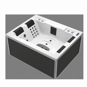 Trung Quốc bồn tắm nước nóng Nhà sản xuất ngoài trời bồn tắm nước nóng 4 người Spa bể sục để bán giá thấp sang trọng Acrylic bể sục Spa ngoài trời - Product Image 2