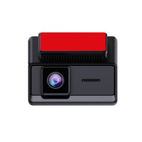 Caméra embarquée 3 objectifs avec surveillance de stationnement 24h/24, Wi-Fi 2.4G, enregistrement en boucle ADAS, contrôle par application, caméras avant 2K + intérieure 1K + arrière 1K