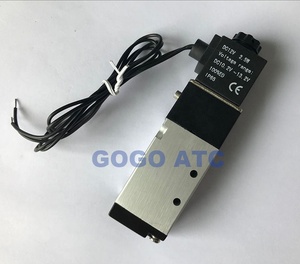 Válvula solenoide neumática GOGO <span class=keywords><strong>3V210</strong></span>-06 <span class=keywords><strong>3V210</strong></span>-<span class=keywords><strong>08</strong></span> Puerto <span class=keywords><strong>NO</strong></span>/NC 1/8 "1/4" 24V CC Válvula DE CONTROL DE 3/2 vías con tipo de enchufe Luz LED roja - Product Image 2