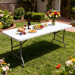Tavolo Pieghevole <span class=keywords><strong>da</strong></span> Campeggio e Giardino 2026 Hot Sale - Tavolo <span class=keywords><strong>da</strong></span> Pranzo Pieghevole per Esterni - Product Image 3